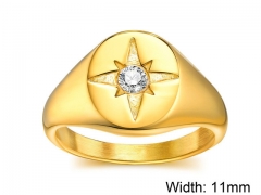 Stainless Steel Jewelry Wholesale - Stainless Steel Rings - HY0067R408