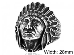 Stainless Steel Jewelry Wholesale - Stainless Steel Rings - HY0012R178