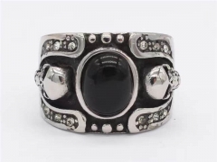 Stainless Steel Skull Rings Wholesale - HY0013R2715