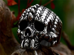Stainless Steel Skull Rings Wholesale - HY0012R1114