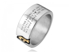 Stainless Steel Jewelry Wholesale - Stainless Steel Rings - HY0013R2713