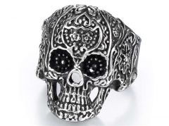 Stainless Steel Skull Rings Wholesale - HY002R258