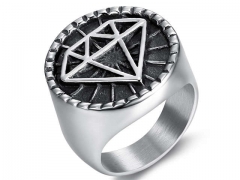 Stainless Steel Jewelry Wholesale - Stainless Steel Rings - HY0119R072