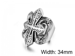Stainless Steel Jewelry Wholesale - Stainless Steel Rings - HY0011R009