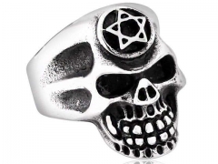 Stainless Steel Skull Rings Wholesale - HY0012R760