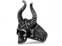 Stainless Steel Skull Rings Wholesale - HY0145R0118