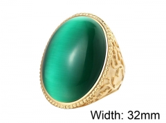 Stainless Steel Jewelry Wholesale - Stainless Steel Rings - HY0013R549