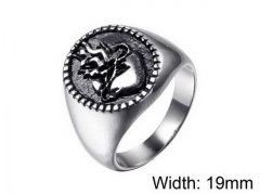 Stainless Steel Jewelry Wholesale - Stainless Steel Rings - HY004R0085HMY