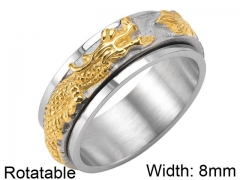 Stainless Steel Jewelry Wholesale - Stainless Steel Rings - HY0063R001