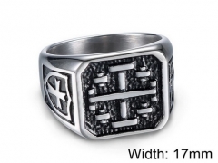 Stainless Steel Jewelry Wholesale - Stainless Steel Rings - HY002R0043HMF