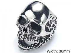 Stainless Steel Skull Rings Wholesale - HY0143R0591