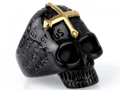 Stainless Steel Skull Rings Wholesale - HY0119R229