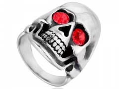 Stainless Steel Skull Rings Wholesale - HY0143R0628