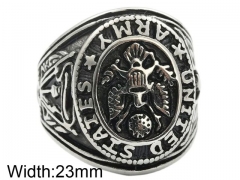 Stainless Steel Jewelry Wholesale - Stainless Steel Rings - HY0062R345
