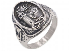 Stainless Steel Jewelry Wholesale - Stainless Steel Rings - HY0119R001