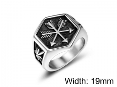 Stainless Steel Jewelry Wholesale - Stainless Steel Rings - HY0011R010