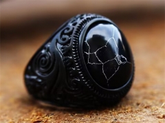 Stainless Steel Jewelry Wholesale - Stainless Steel Rings - HY0012RA001