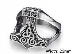 Stainless Steel Jewelry Wholesale - Stainless Steel Rings - HY002R0052HMD