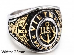 Stainless Steel Jewelry Wholesale - Stainless Steel Rings - HY0150R0402
