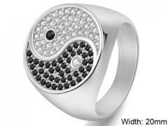 Stainless Steel Jewelry Wholesale - Stainless Steel Rings - HY0127R009