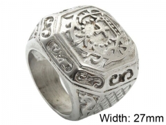 Stainless Steel Jewelry Wholesale - Stainless Steel Rings - HY0001R321