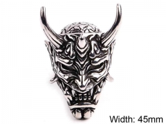 Stainless Steel Skull Rings Wholesale - HY0143R0557