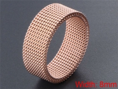 Stainless Steel Jewelry Wholesale - Stainless Steel Rings - HY0011R445