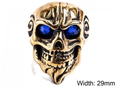 Stainless Steel Skull Rings Wholesale - HY0143R0571