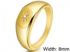 Stainless Steel Jewelry Wholesale - Stainless Steel Rings - HY0063R297