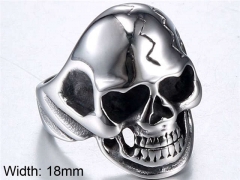 Stainless Steel Skull Rings Wholesale - HY002R244