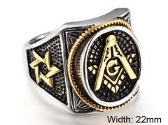 Stainless Steel Jewelry Wholesale - Stainless Steel Rings - HY0150R0403