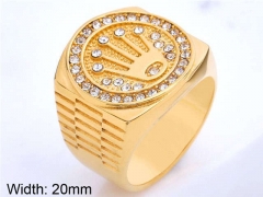 Stainless Steel Jewelry Wholesale - Stainless Steel Rings - HY0013R1008