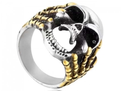 Stainless Steel Skull Rings Wholesale - HY0143R0612