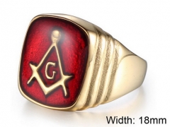 Stainless Steel Jewelry Wholesale - Stainless Steel Rings - HY002R0012HMA