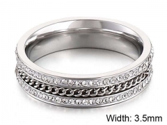 Stainless Steel Jewelry Wholesale - Stainless Steel Rings - HY0113R066