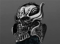 Stainless Steel Skull Rings Wholesale - HY0145R0123
