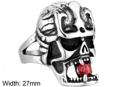 Stainless Steel Skull Rings Wholesale - HY0143R0609