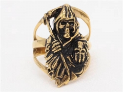 Stainless Steel Skull Rings Wholesale - HY0013R2553