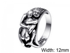 Stainless Steel Jewelry Wholesale - Stainless Steel Rings - HY004R0014HMG