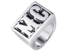 Stainless Steel Jewelry Wholesale - Stainless Steel Rings - HY004R719
