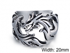 Stainless Steel Jewelry Wholesale - Stainless Steel Rings - HY002R0019HLF
