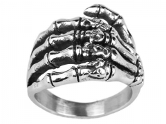 Stainless Steel Skull Rings Wholesale - HY0119R065