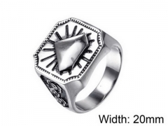 Stainless Steel Jewelry Wholesale - Stainless Steel Rings - HY004R0089HMU