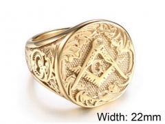 Stainless Steel Jewelry Wholesale - Stainless Steel Rings - HY002R0076HMC