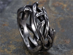 Stainless Steel Jewelry Wholesale - Stainless Steel Rings - HY0119R459