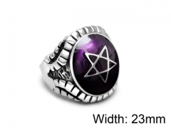 Stainless Steel Jewelry Wholesale - Stainless Steel Rings - HY0011R025