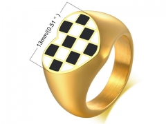 Stainless Steel Jewelry Wholesale - Stainless Steel Rings - HY0067R554