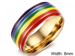 Stainless Steel Jewelry Wholesale - Stainless Steel Rings - HY0067R011