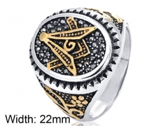 Stainless Steel Jewelry Wholesale - Stainless Steel Rings - HY0001R108