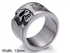 Stainless Steel Skull Rings Wholesale - HY0150R0130